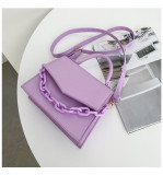 Women Simple Handbag Candy Shoulder Crossbody Bag