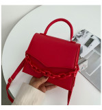 Women Simple Handbag Candy Shoulder Crossbody Bag