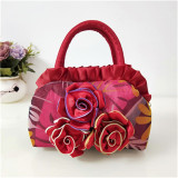 Women floral handbag