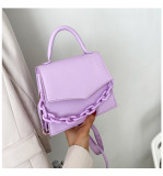 Women Simple Handbag Candy Shoulder Crossbody Bag