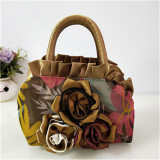 Women floral handbag