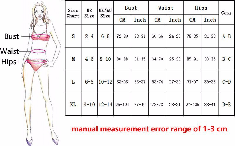Solid One-Piece Bikini Swimsuit for Pool & Beach