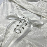 Women Spring Strap Lace Lace Sexy Dress