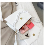 Women Simple Handbag Candy Shoulder Crossbody Bag