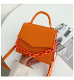 Women Simple Handbag Candy Shoulder Crossbody Bag