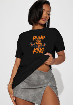 Women's Clothing Fashion Casual Print T-Shirt Top Women's Clothing Fashion Casual Print T-Shirt Top