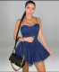Plus Size Women's Spring Sexy Sleeveless Denim Dress