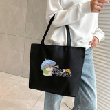 Women Canvas Bag Single Shoulder Handbag Tote Bag