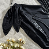 Women Hollow One-piece Swimwear Two-piece Set