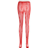 Women Solid Bow Basic Pants