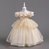 Puffy Tulle Princess Dress Trendy Flower Girl Dress
