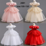 Puffy Tulle Princess Dress Trendy Flower Girl Dress