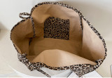 Single Shoulder Women's Bags Leopard Print Casual Shopping Bag Large Capacity Fashion Tote Bag