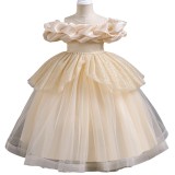 Puffy Tulle Princess Dress Trendy Flower Girl Dress