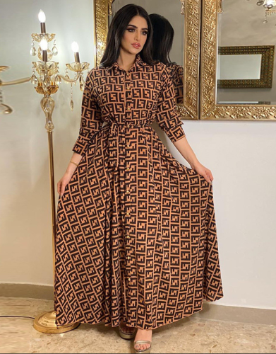Sexy Fashion Digital Print Women Dress