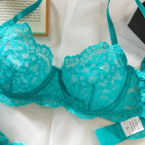 Women bra lace lace hollow sexy Lingerie two-piece set