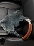 Denim Tote Bag Women's Spring Summer Casual Armpit Bag Shoulder Bag