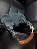 Denim Tote Bag Women's Spring Summer Casual Armpit Bag Shoulder Bag