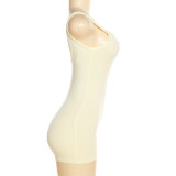 Women Off Shoulder Backless Casual Jumpsuit