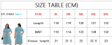 Plus Size Women's Turndown Collar Short Sleeve Button Fashion Denim Dress