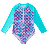 Girls' Long Sleeve One-Piece Swimsuit