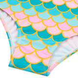 Girls' Long Sleeve One-Piece Swimsuit