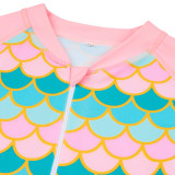 Girls' Long Sleeve One-Piece Swimsuit