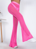 Sexy see through mesh pants