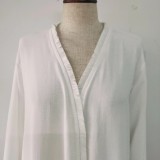 Women embroidered tassel dress without headscarf