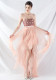 Bridesmaid Strapless Sequin Mesh Patchwork Mesh Formal Party Evening Dress Bride Wedding Gown