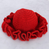 Fashion Crochet Ruffle Hat