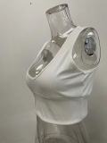 Summer Sexy Sleeveless Solid Color Vest Top