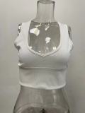 Summer Sexy Sleeveless Solid Color Vest Top
