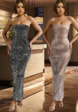 Women Solid beaded sleeveless dress