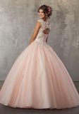 Bride Princess Fantasy Chic V-Neck Puffy Wedding Dress（Processing time need 3-6 days）