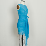 Women sexy mesh dress