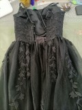 Women summer lace applique party dance evening dress（processing time 4-5 days）