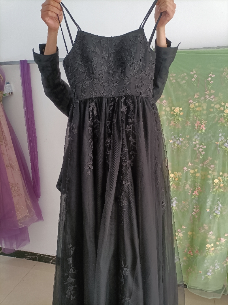 Women summer lace applique party dance evening dress(processing time 4-5 days)