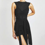 Women sexy mesh dress
