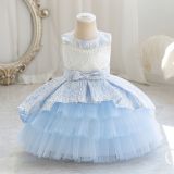 Girls Lace Cake Princess Dress