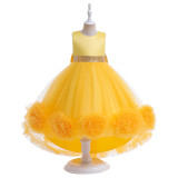 Girls Princess Dress Performance Dress