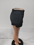 Women's Vintage Wash Stretch Denim Shorts