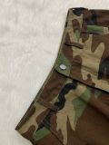 Summer Women's Loose Casual Camouflage Shorts