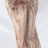 Elegant Luxury Sequins Evening Dress