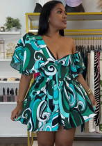 Women Slash Shoulder Lace Irregular Dress Women Slash Shoulder Lace Irregular Dress