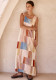 Fashion Strap Slit Casual Loose Holidays Women Dress