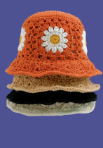Women Hollow Flower Beanie