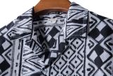 Men's Print Holidays Men's Short Sleeve Casual Shirt