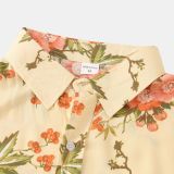 Summer Floral Men's Short Sleeve Shirt