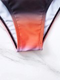 Sexy Two Pieces Bikini Mesh Long Skirt Three-Piece Women's Swimsuit